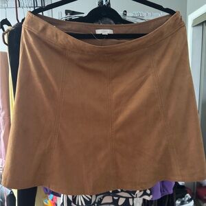 Loft Suede Skirt